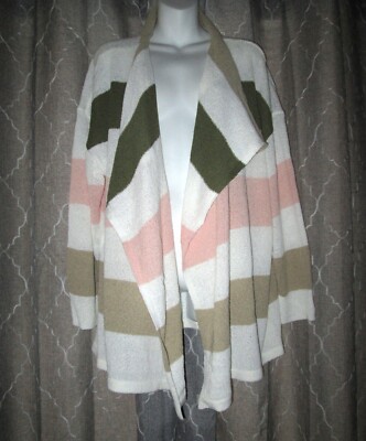 Woman's Elle Rafella Size 2x Cardigan Cover up MSRP$ 109 Great Colors