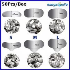  Dental Matrix Bands 50μm Tooth Interproximal Sectional Contoured Metal Matrices
