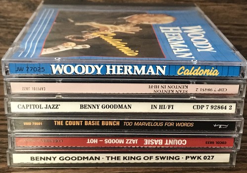 6 jazz swing cd bundle - Herman Basie Kenton Goodman - Picture 12 of 12