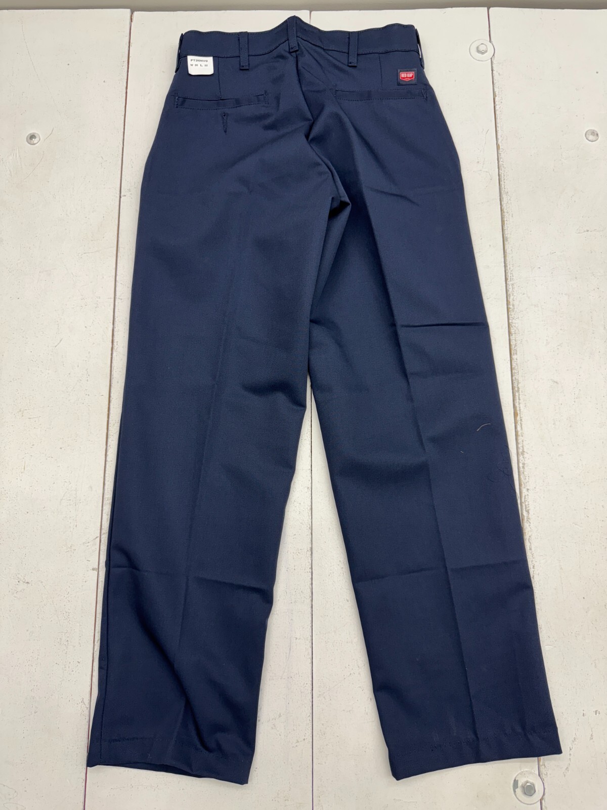 Red Kap Navy Blue Dura Straight Leg Chino Work Pants Mens Size 30x32