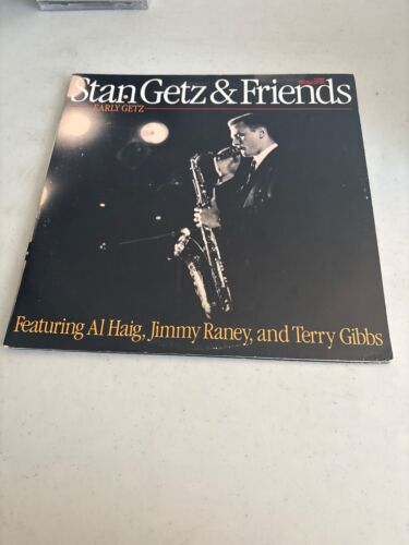 STAN GETZ & FRIENDS EARLY GETZ DOUBLE VINYL RECORD LP PRESIGE P 24088 JAZZ VG+