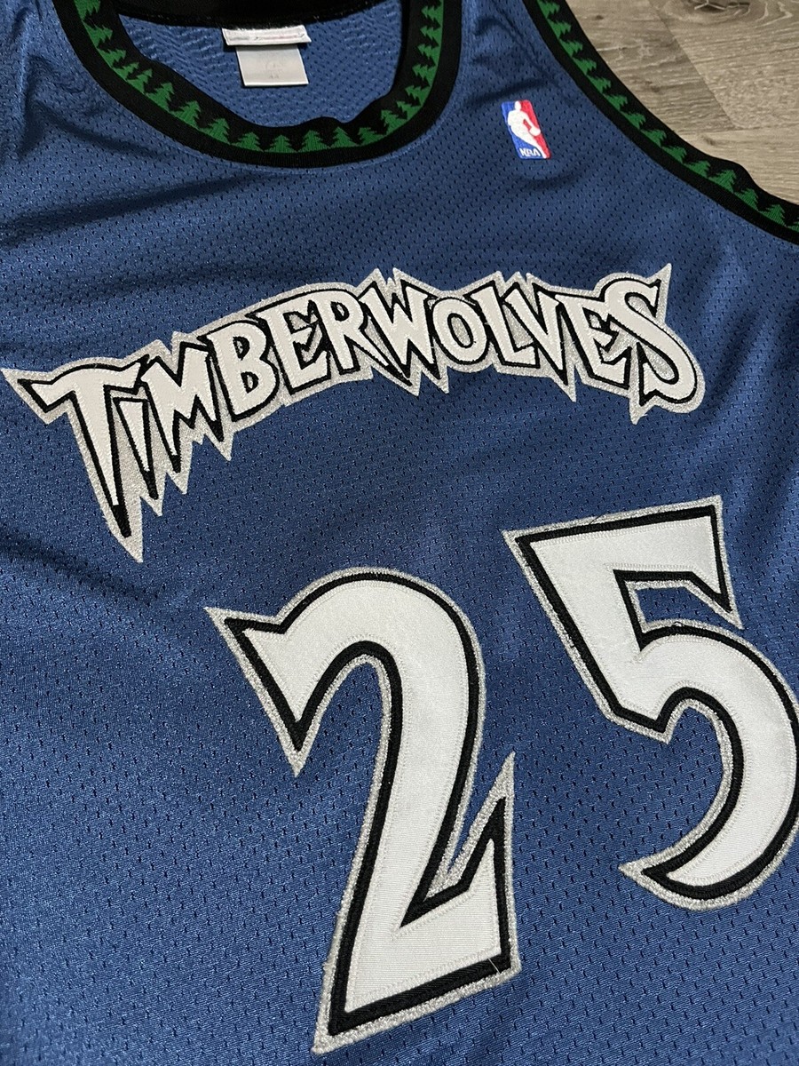 Vintage Reebok Minnesota Timberwolves Authentic Jersey Mark