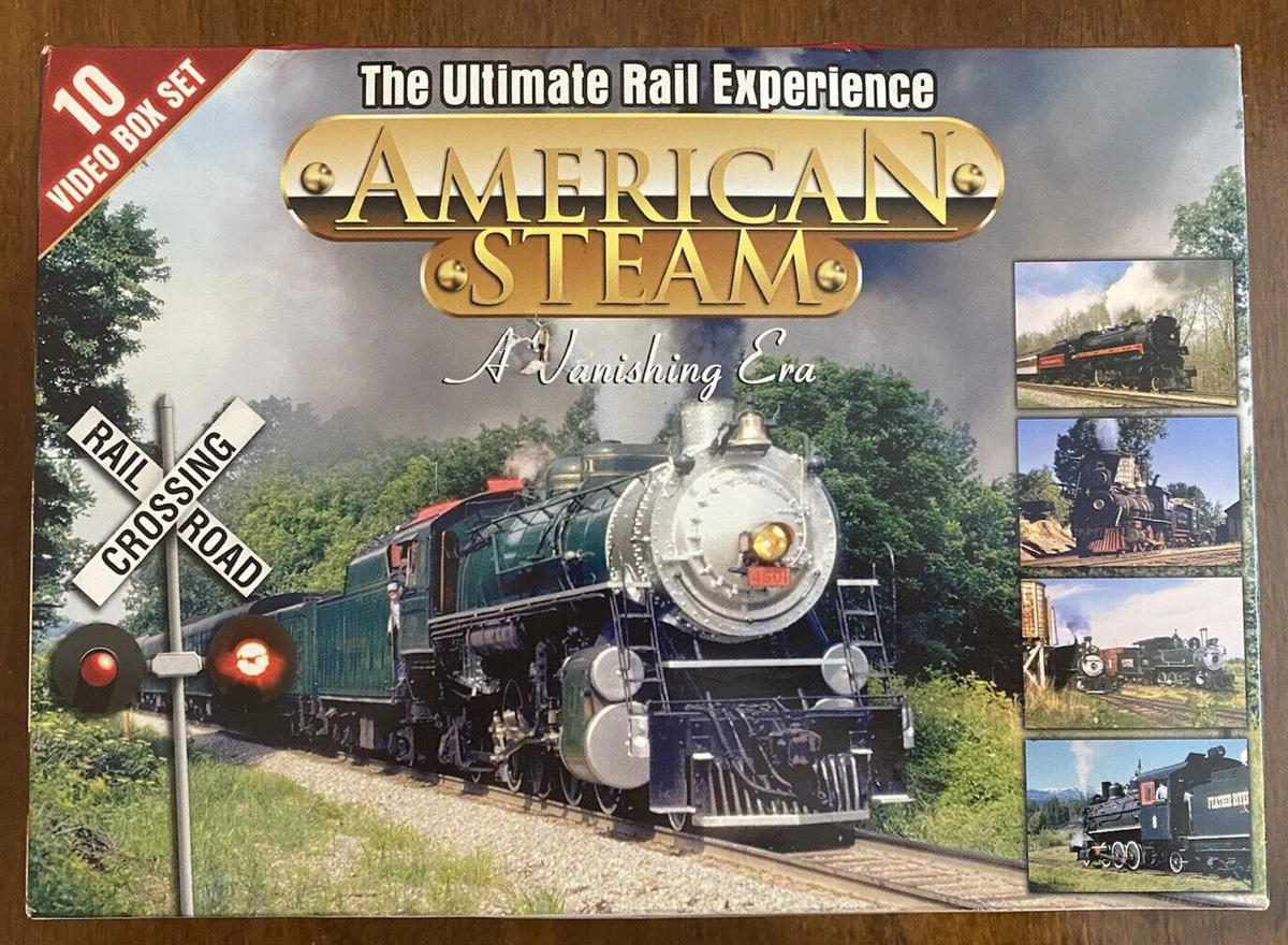 American Steam VHS Set The Ultimate Rail Experience A Vanishing