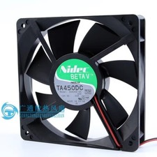 NIDEC TA450DC A34346-55 12025 DC12V 0.33A 12CM 2-Wire Silent Cooling Fan