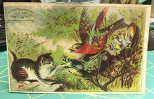 Victorian Advertising Trade card Palmer & Co Children's Shoes with the black tip