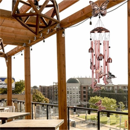 Outdoor Butterfly Wind Chimes Hanging Ornament Home Yard Garden Decor UK - Picture 10 of 10