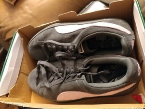 puma suede iron gate