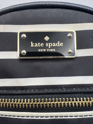 Kate Spade NY Wilson Road Bradley Black White French Stripe  display picture 2