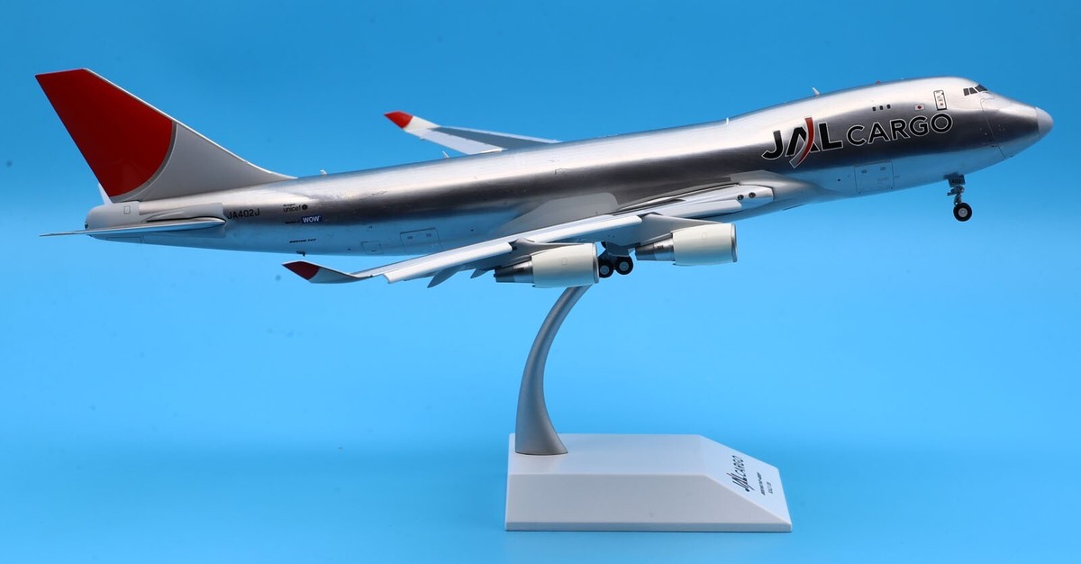 JC Wings 1:200 JAL Cargo Boeing B747-400 Diecast Aircraft Model