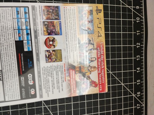 Samurai Warriors 4 PS4 NEW RARE OZI Special Anime Pack COLLECTORS BluRay Box Set - Picture 7 of 7