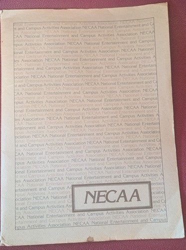 National Entertainment & Campus Activities Assoc - 1980s - Membership Package