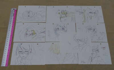 SHAFT Kizumonogatari Mini Printed Key Frame Art Sheet 10 Set A Bakemonogatari