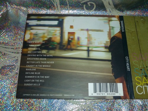 SARAKULA : CITY HEART (CD 13 TRACKS, 2009) (86453 K) - Picture 2 of 3