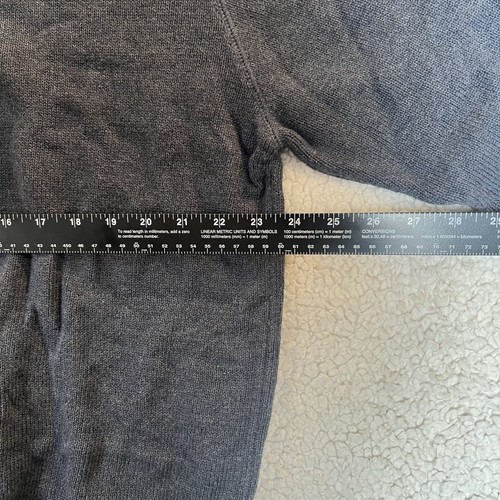Eddie Bauer Heavyweight Pullover Sweater Long Sleeve Navy Mens XL - Picture 8 of 10