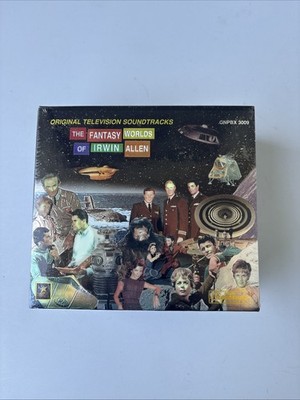 The Fantasy Worlds of Irwin Allen Television Soundtracks 6 CD Set NEW SEALED