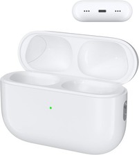 Wireless Charging Case Compatible with AirPods Pro 2nd  1st, USB-C Port,