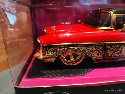 NIB 2025 JADA PINK SLIPS 1957 CHEVY BEL AIR *CHASE* 1:24 SCALE W