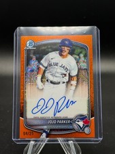 2025 BOWMAN DRAFT CHROME JOJO PARKER ORANGE MOJO REFRACTOR AUTO MEGA BOX 04/25