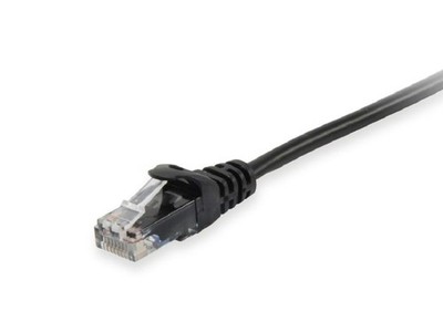 Equip Patch Cable Cat6A U/UTP 2 x RJ45 3.00 m Black