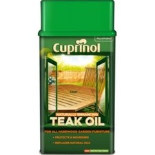 Cuprinol Garden Furniture Teak Oil 1L 19.99 per litre