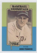 1980-84 SSPC Baseball Immortals 1st Printing Herb Pennock #54 HOF 0a2