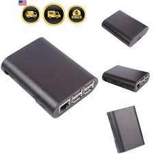 Black Raspberry Pi Case for Model B B 2 All Ports Access Protective Cover