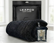 Twisted Loop Microfiber Car Drying Towel Large Auto Detailing Scratch Free 1300G