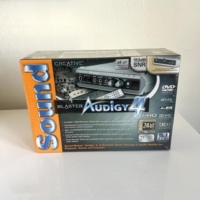 Creative Sound Blaster Audigy 4 Pro SB0380 External Sound Card Sealed NIB