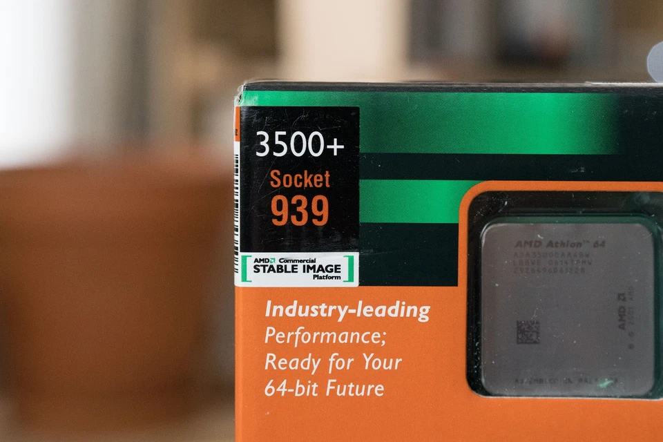 Brand New AMD Athlon 64 3500+ Socket 939 Retail Box Processor ADA3500BPBOX - Image 4 of 4