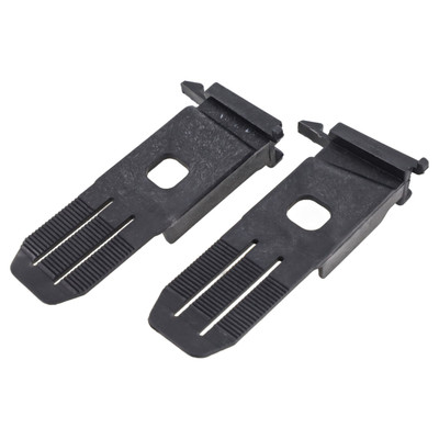 Schwarz ABS Material Front Stoßstange Gitter Halterung Set für Mercedes W212 2