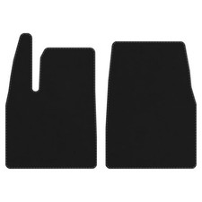 Velours Fußmatten für Tesla X ab Bj. 2021 Neu Automatten Passend VORNE LUX