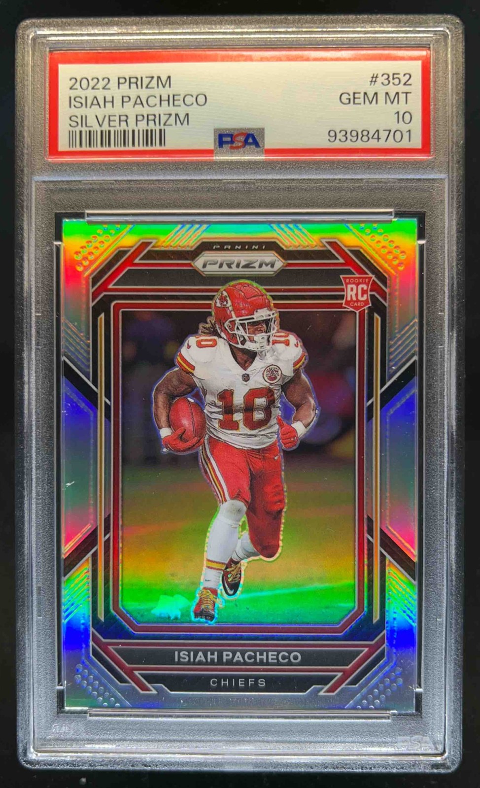 Isiah Pacheco 2022 Prizm #352 Silver Price Guide - Sports Isiah Pacheco 2022 Prizm #352 Silver Price Guide - Sports