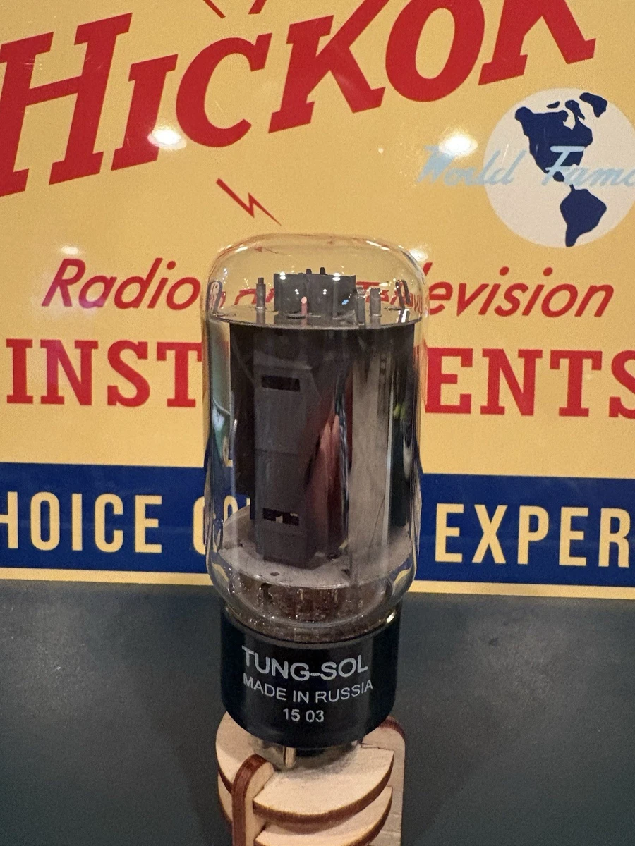 Tube électronique Vintage 6L6 / 6L6G - Verre Fumé - Testé Fort - NOS