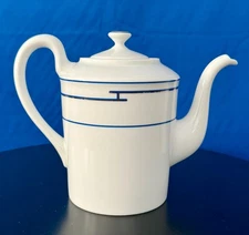 Hermes Rythme Blue Teapot - Perfect Condition