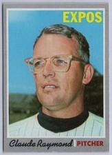 1970 Topps #268 Claude Raymond in EX Condition Expos