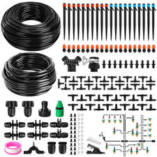 240FT DIY Automatic Drip Irrigation System Kit for Garden