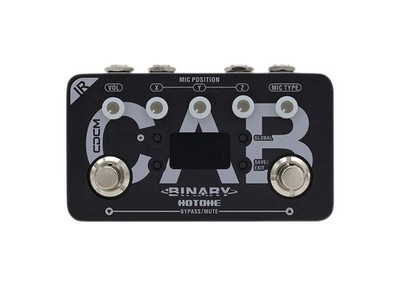 Hotone Binary IR Cab Guitar Bass Effects Pedal