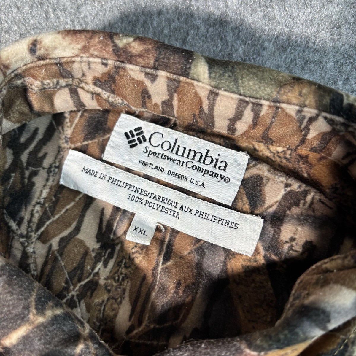 Chemise De Chasse Columbia Mossy Oak Camouflage - Manches Longues - Homme XL