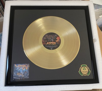ACCEPT - RISE OF CHAOS Vinyl, LP, Album, Limited Edition, Numbered, Gold Award