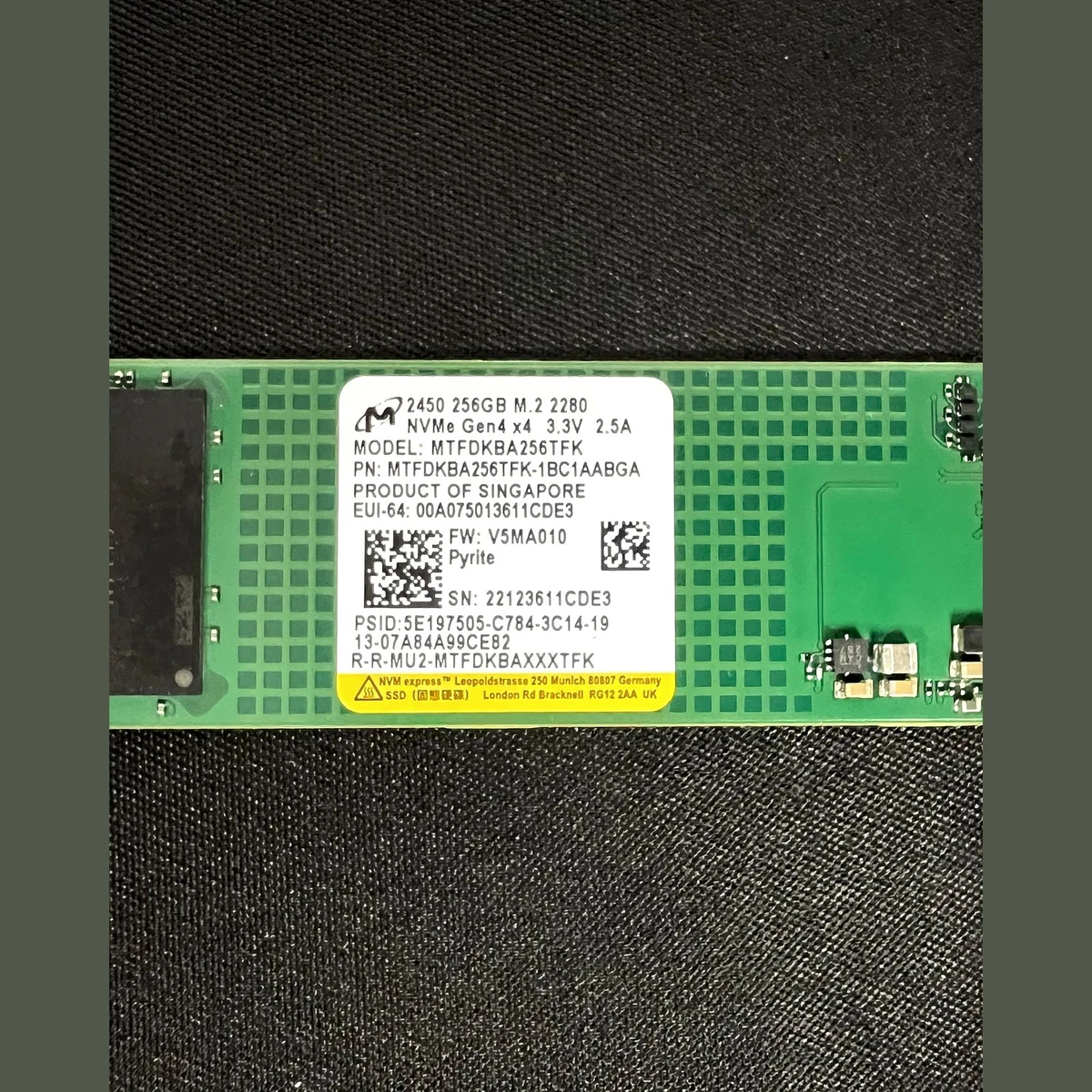 Micron 256 GB Solid State Drives for sale | eBay