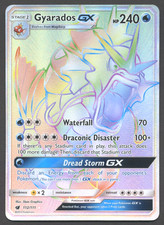 Pokemon TCG: Gyarados GX 112/111 Crimson Invasion Rainbow Secret Rare NM on eBay