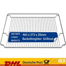 Gitter 465 x 375 mm Passend für Bosch Siemens Neff Backofenrost für Backofen