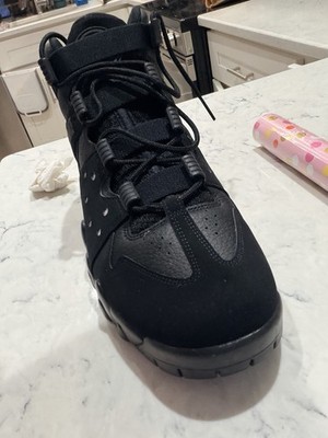 Nike Air More Uptempo Black Lace Up High Top Men's Sneaker