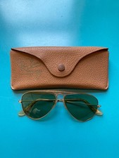 Vintage B L Ray Ban Aviator Sunglasses - circa 1960s - VERY GOOD 
