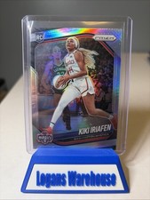 2025 Panini Prizm WNBA Kiki Iriafen Silver Prizm RC Rookie Washington Mystics