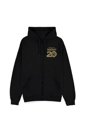 World Of Warcraft Kapuzenjacke Herren 20th. Anniversary schwarz