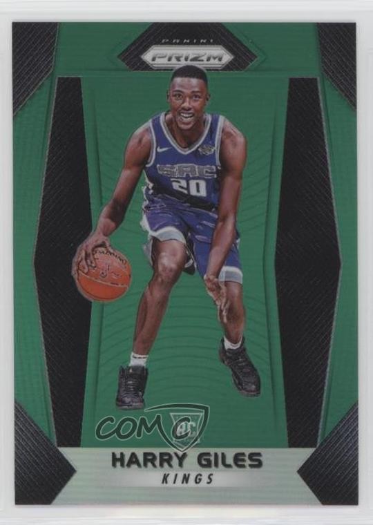 2017-18 Panini Prizm Green Prizm Harry Giles #28 Rookie RC r2s