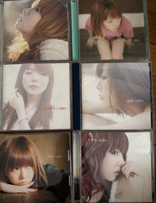 aiko CD Japanese pop 6set