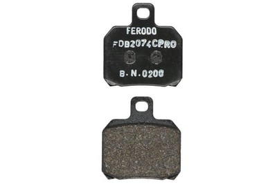 Für FERODO FDB2074CPRO Brake pads FDB2074CPRO  ceramic, intended use racing fit