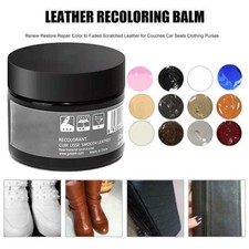 Advanced Leather Repair Gel Kit Filler Restore Car Seat Sofa Scratch Holes Cream
